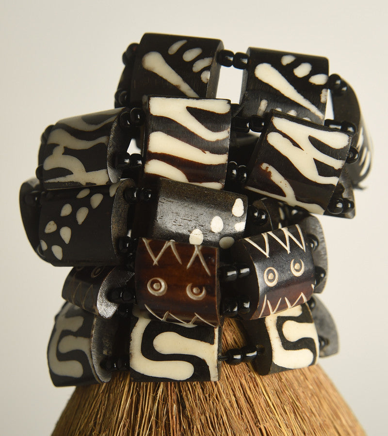 Collection of 5 Bone Bracelets