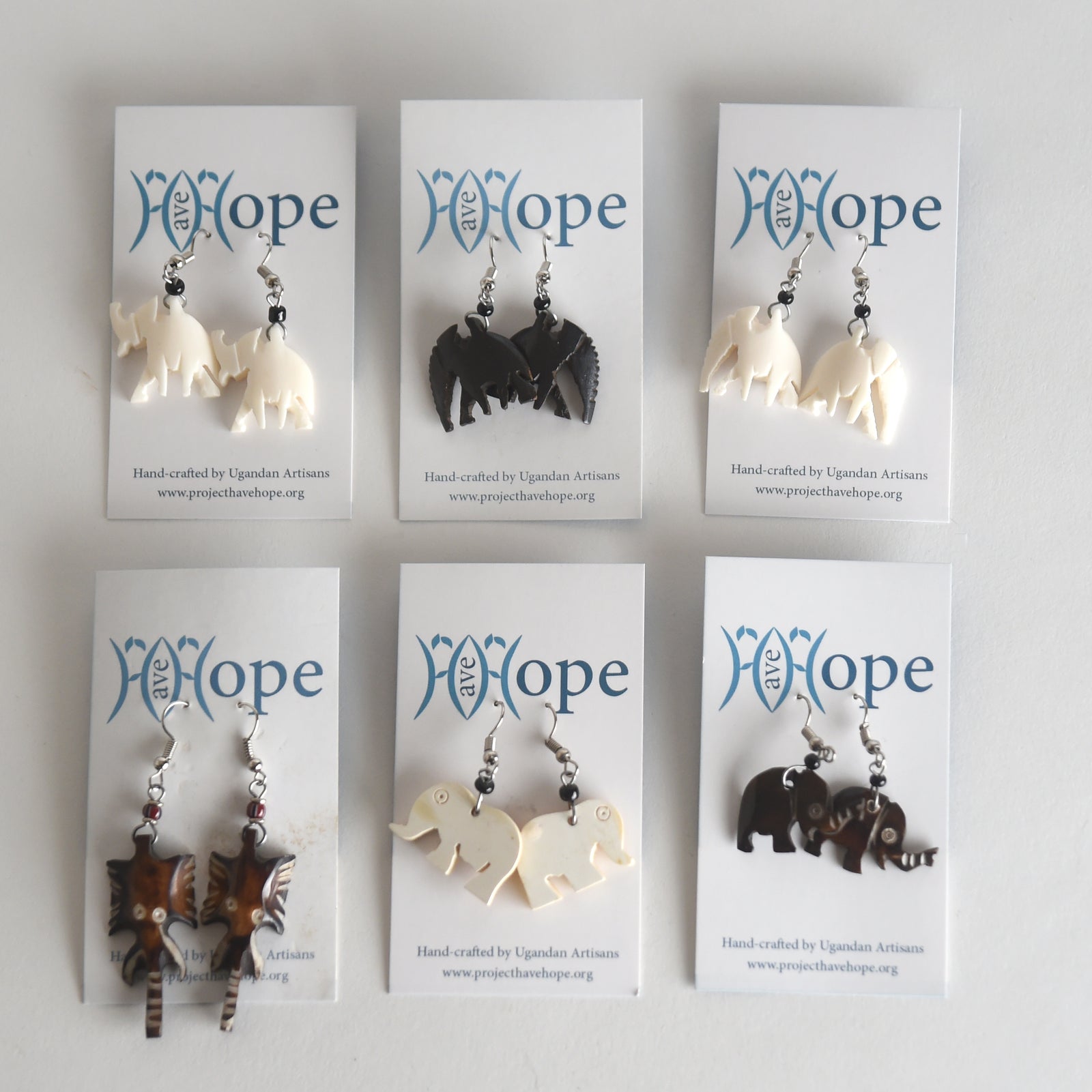 Elephant Earring Set