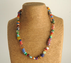 Lawot (Traveler) Glass Bead Necklace
