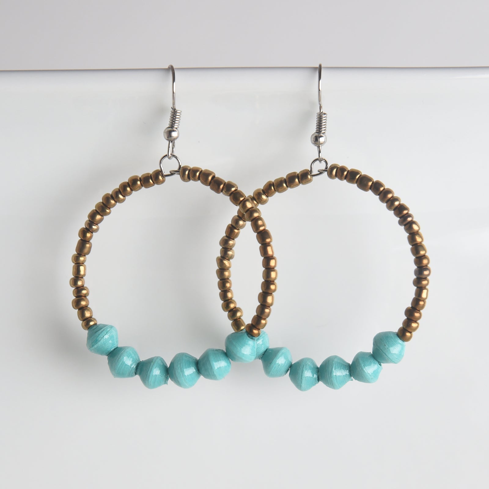 Duara (Circle) Hoops (Gold)