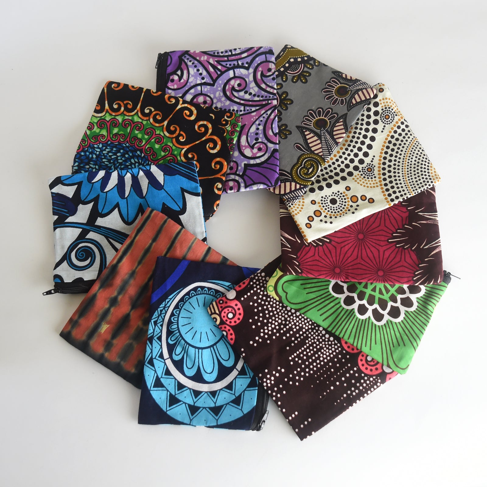 Set of 10 Pouches